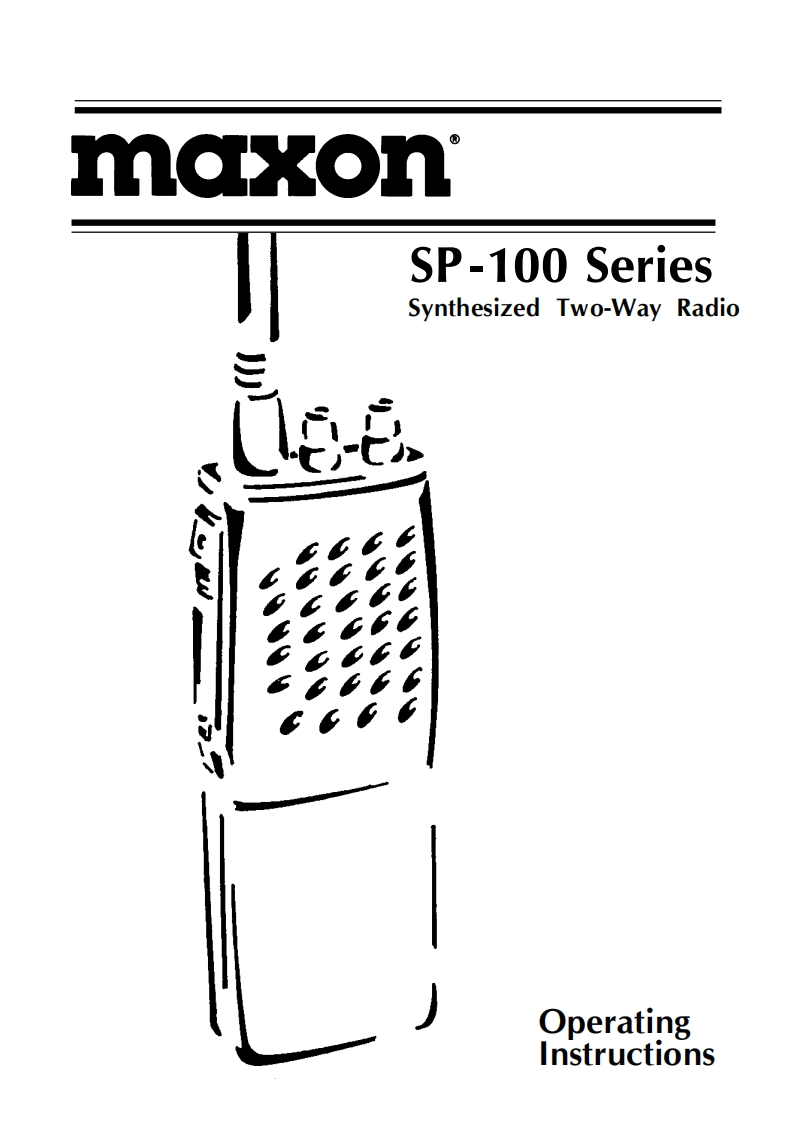 SP-100操作说明书手册