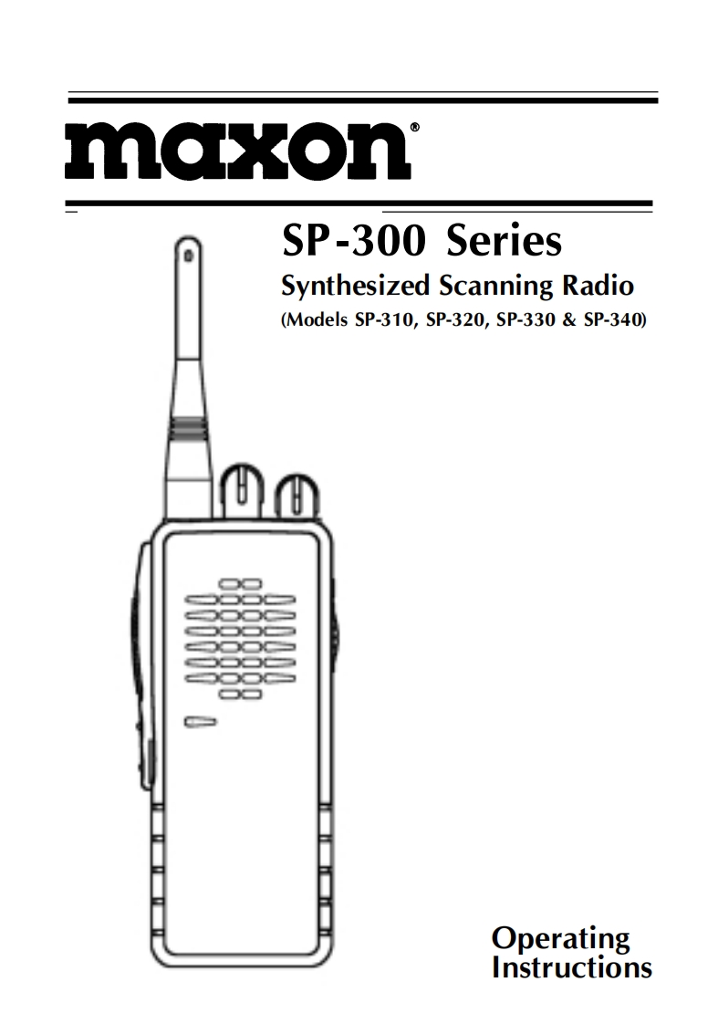 SP-300操作说明书手册