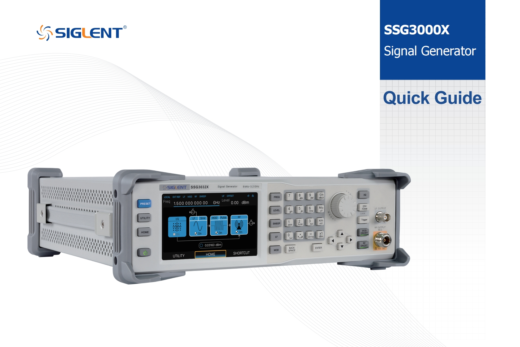 SSG3000X_简明说明书手册_QS0803X_E01A