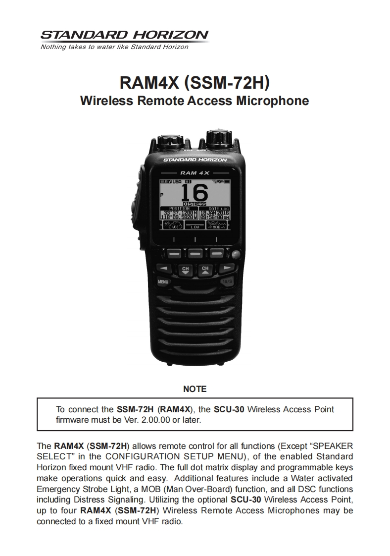 SSM-72H_操作说明书手册_ENG_EBA29X210_2005N-AS