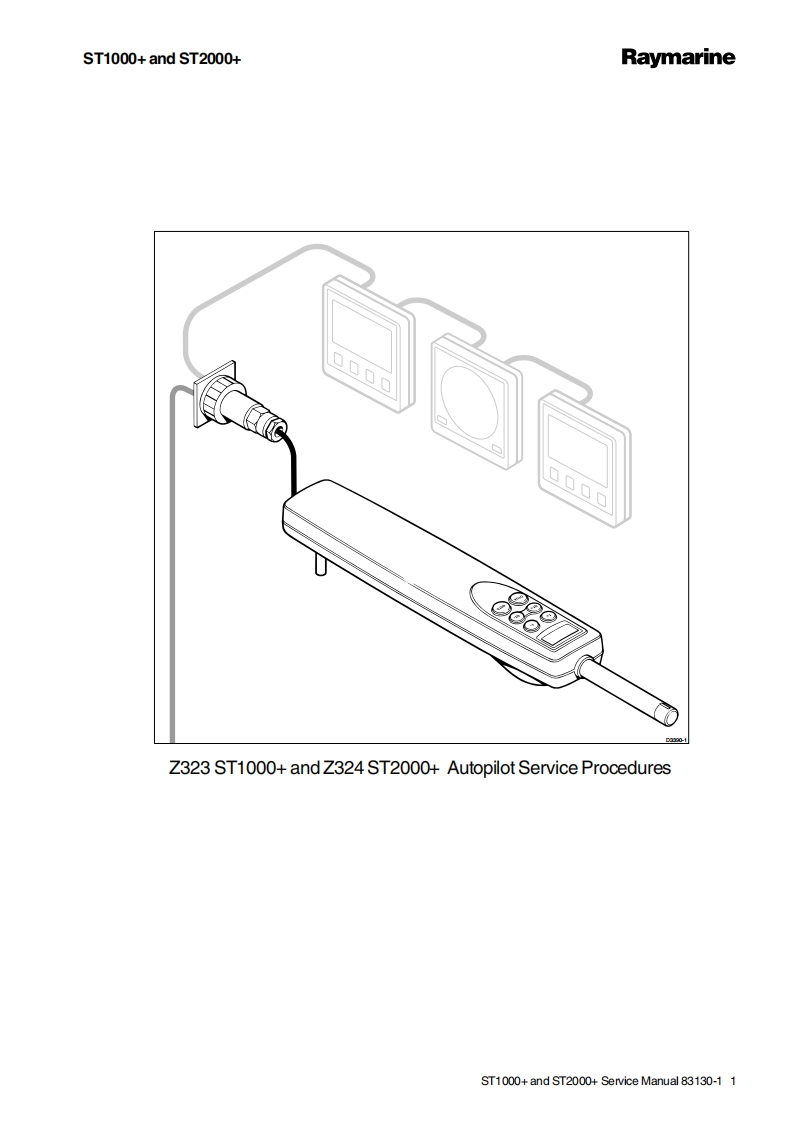 ST-1000-2000-plus-service-manual维修手册含电器原理图-1