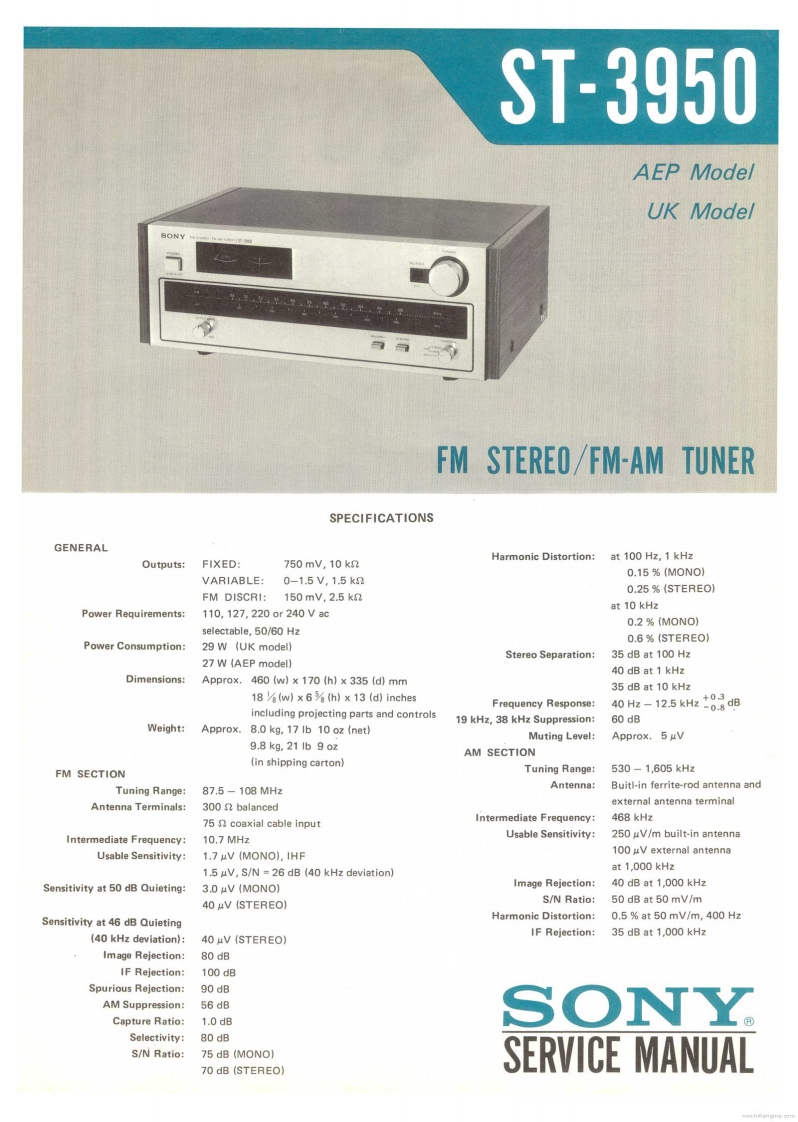 ST-3950-Service-Manual维修操作说明书手册