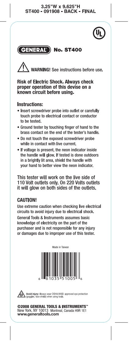 ST400_使用说明书手册uctions