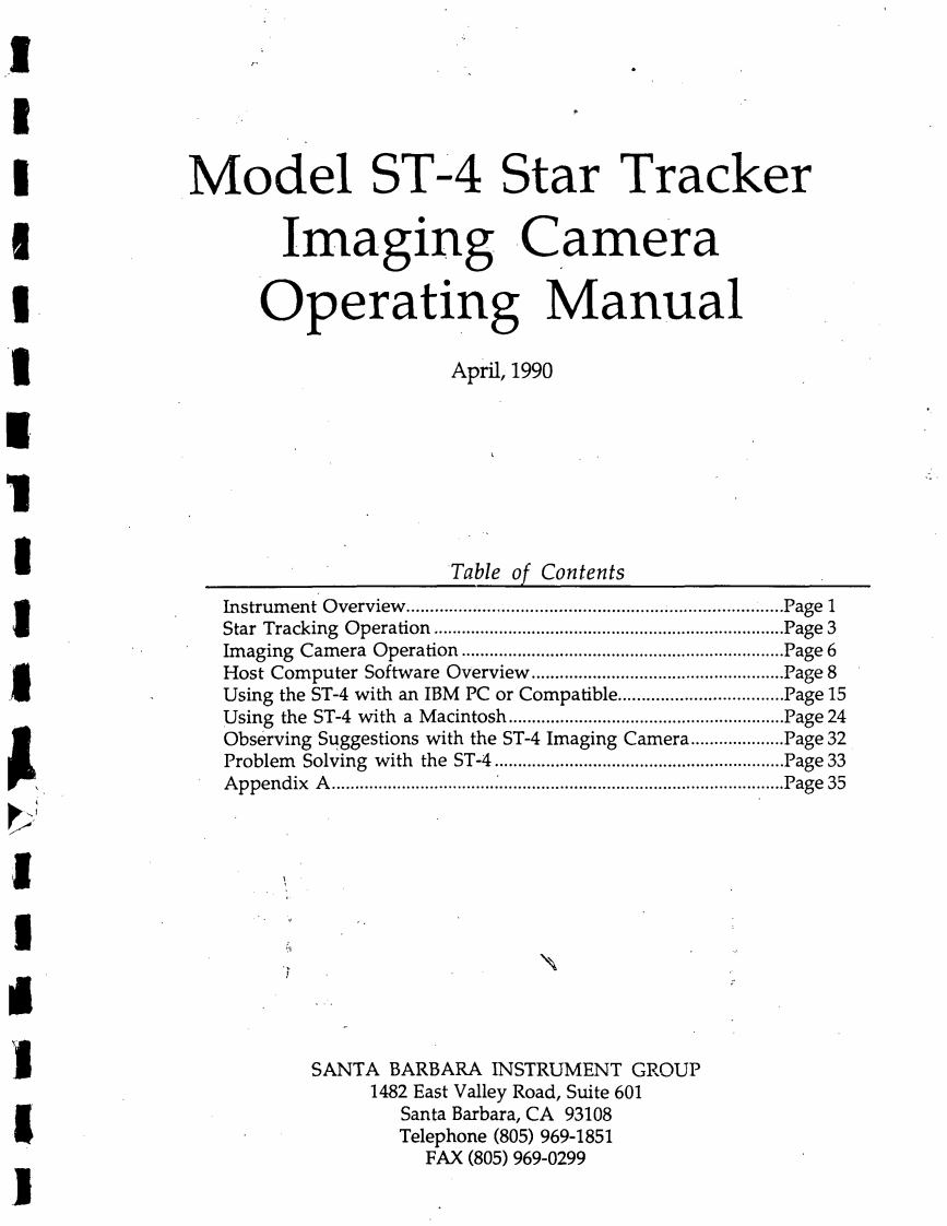 ST4_Star_Tracker_Camera_操作说明书手册