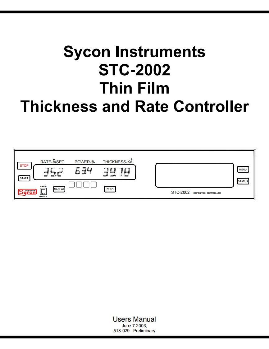 STC-2002操作说明书手册(English)