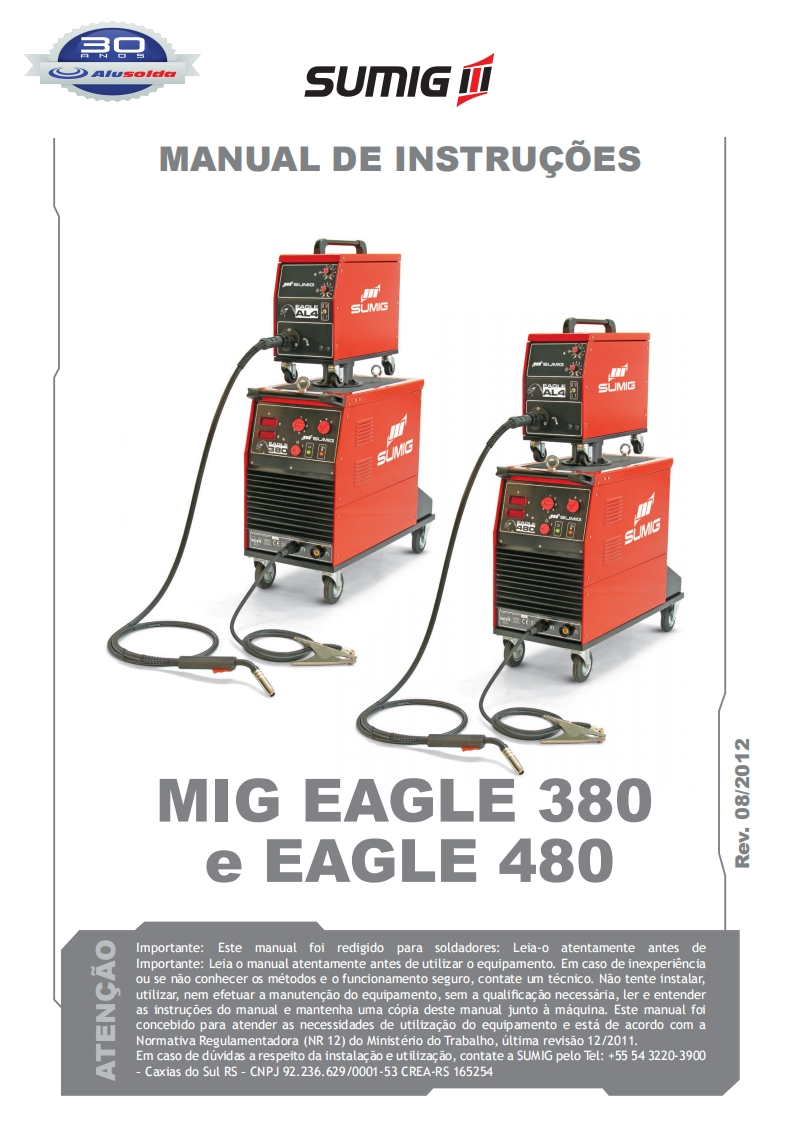 SUMIG_EAGLE_380__480操作手册含电器原理图