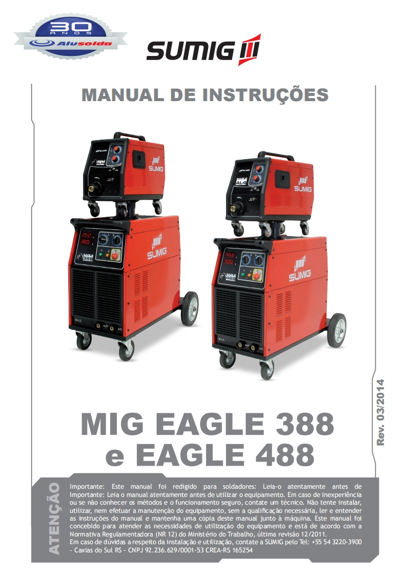 SUMIG_EAGLE_388__488_操作手册含电器原理图