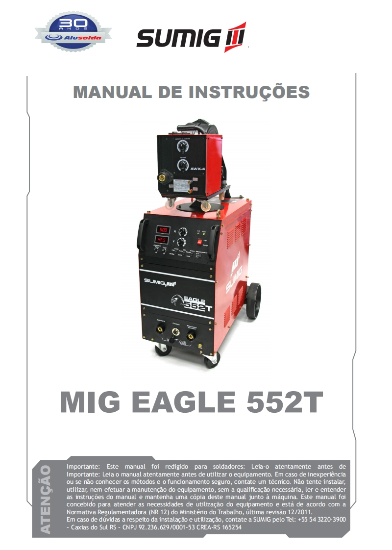 SUMIG_EAGLE_552T操作手册含电器原理图