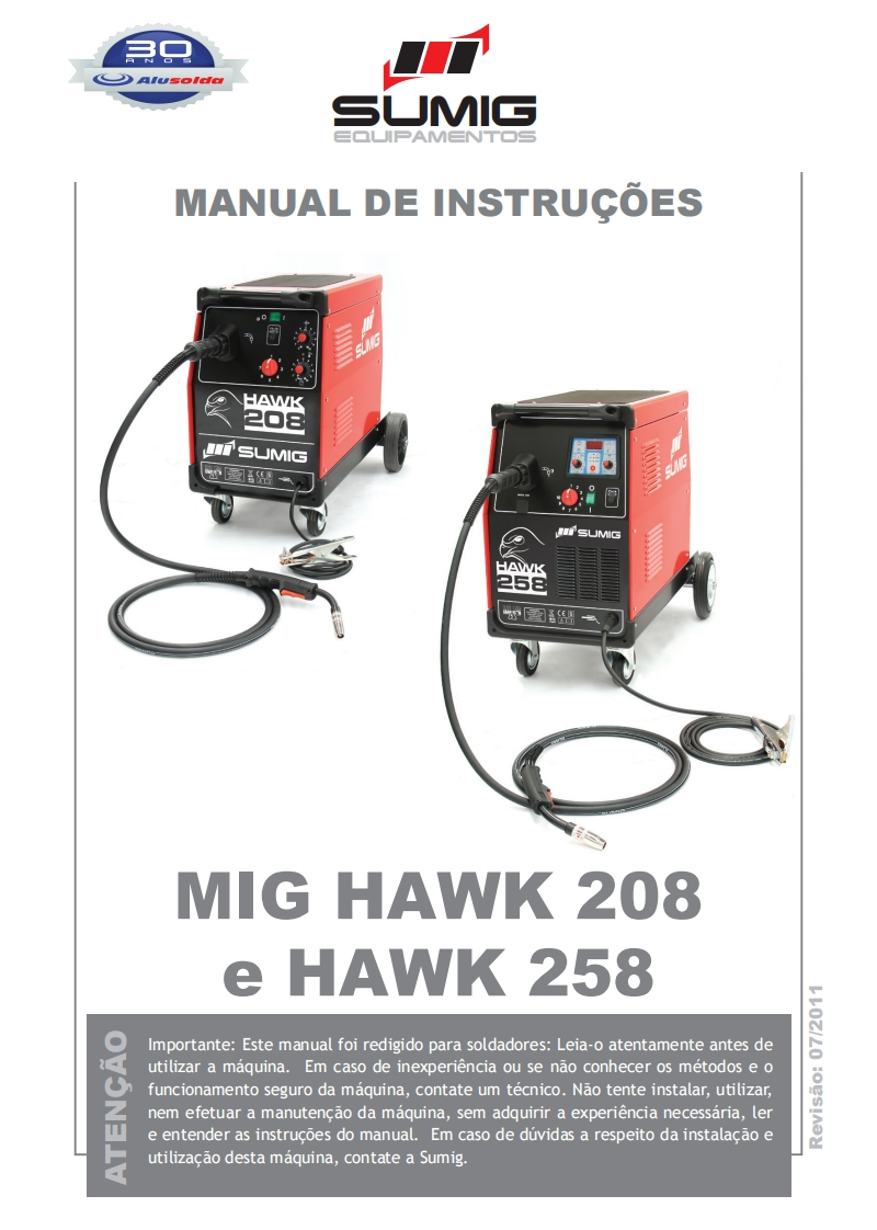 SUMIG_HAWK_208__258操作手册含电器原理图