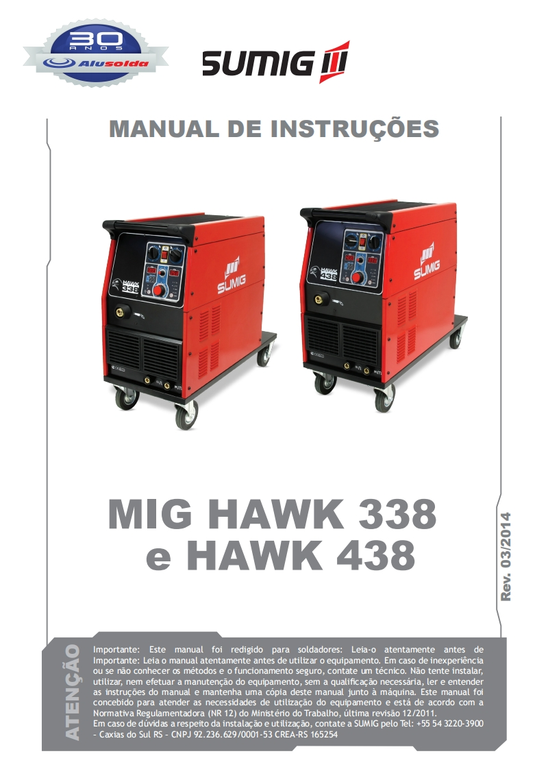 SUMIG_HAWK_338__438操作手册含电器原理图