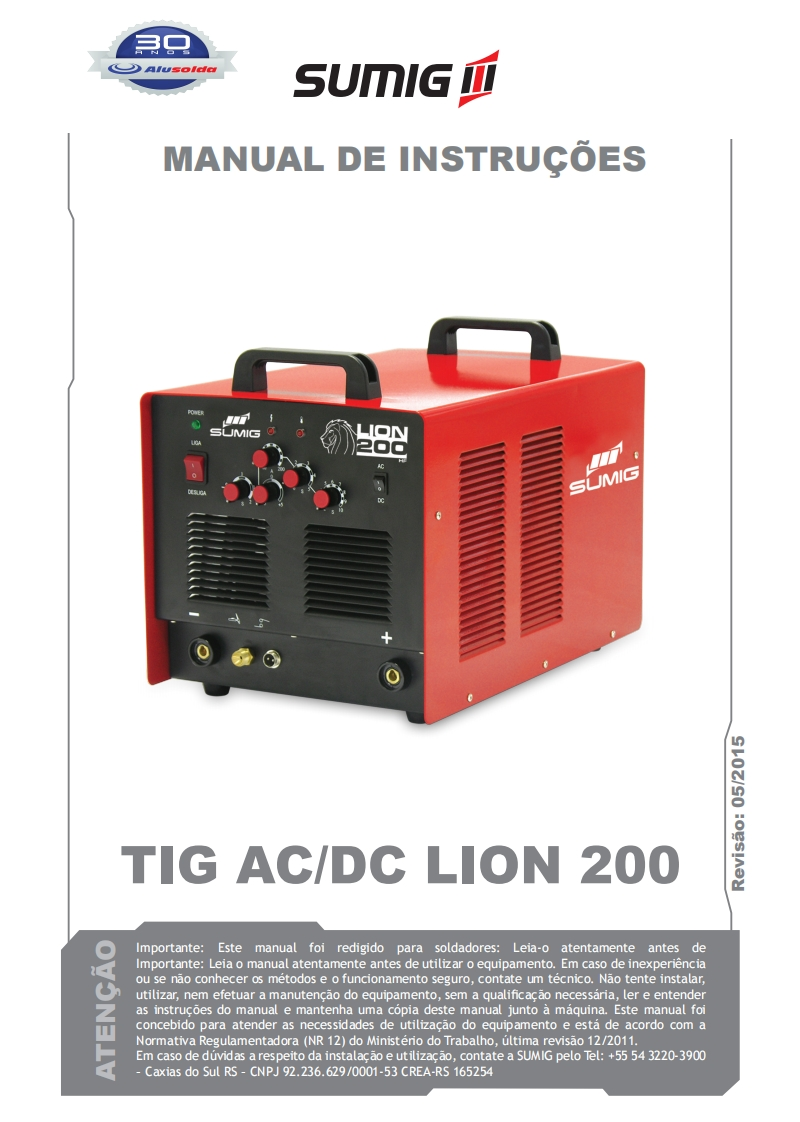 SUMIG_LION_200操作手册含电器原理图