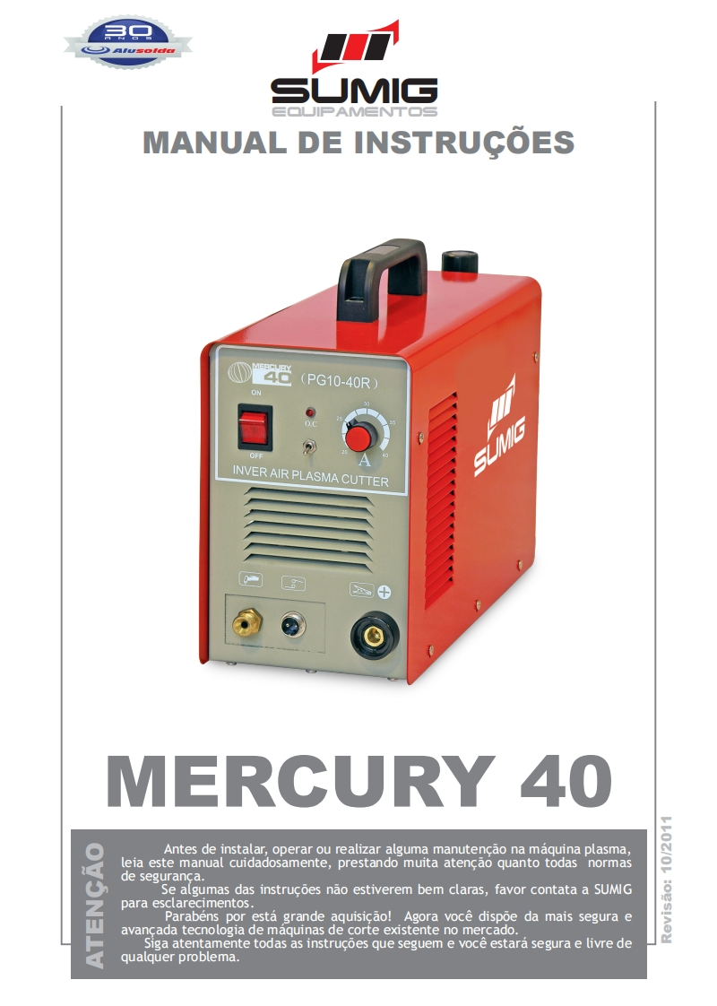 SUMIG_MERCURY_40操作手册含电器原理图