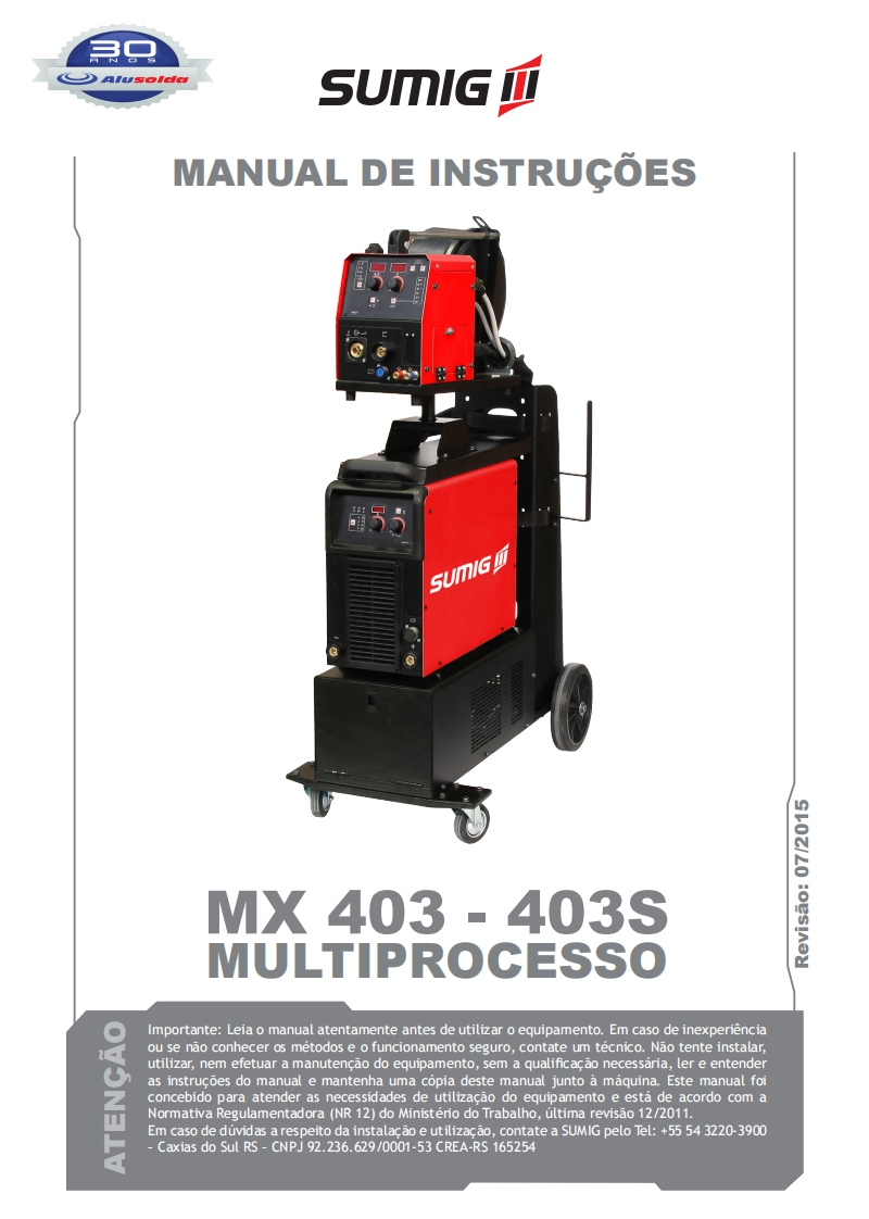 SUMIG_MX_403__403S操作手册含电器原理图