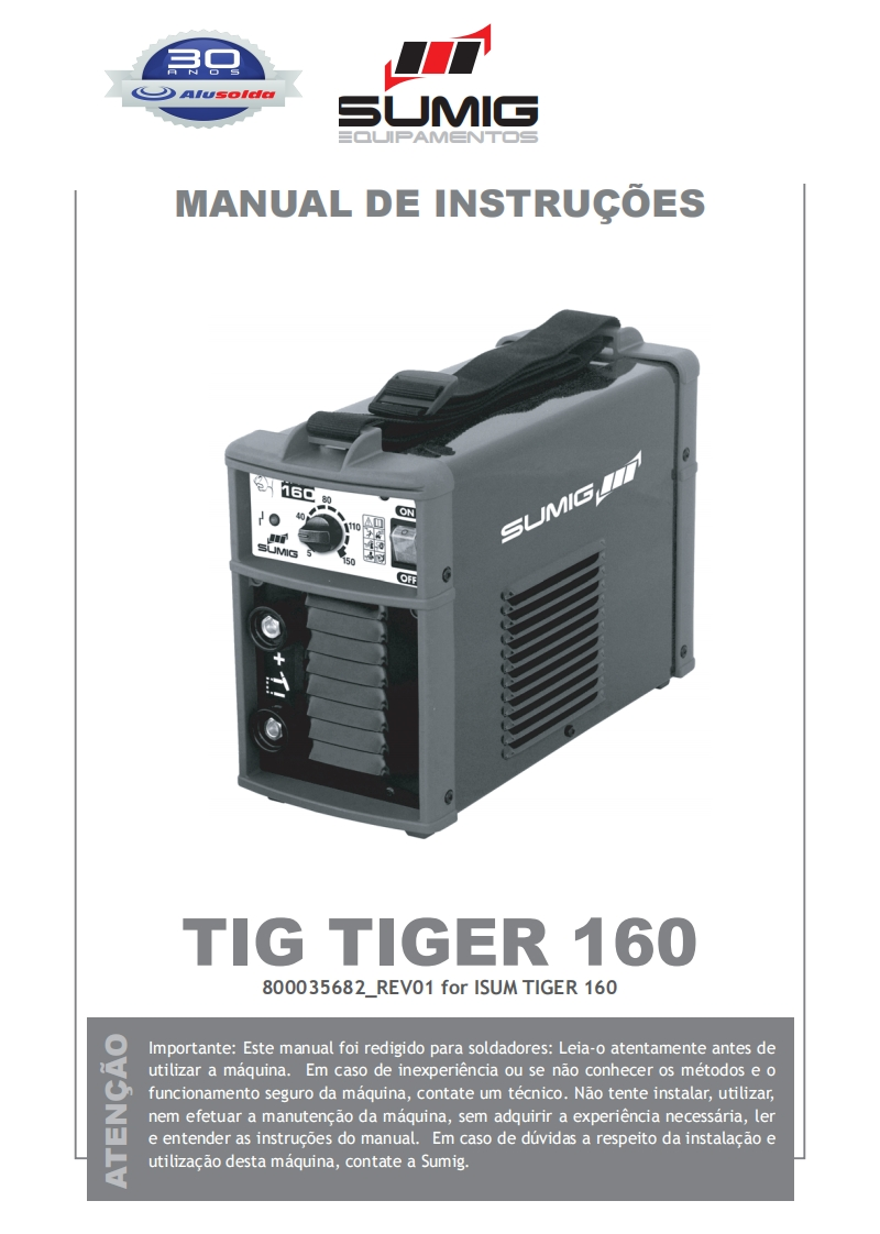 SUMIG_TIGER_160操作手册含电器原理图