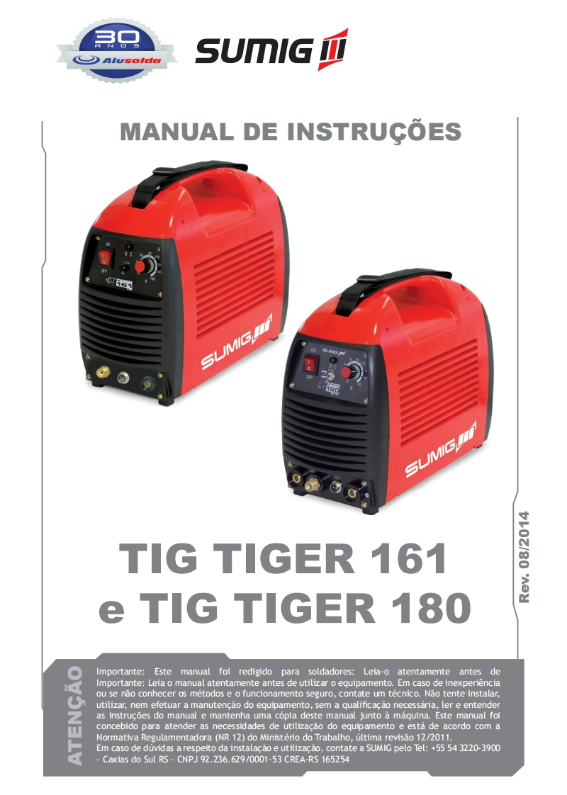 SUMIG_TIGER_161__180操作手册含电器原理图