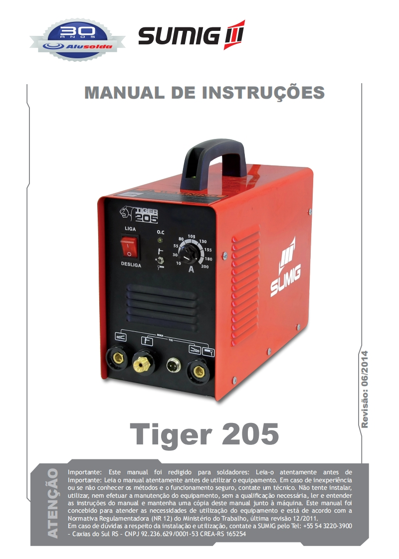 SUMIG_TIGER_205-(1)操作手册含电器原理图