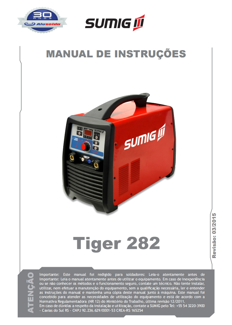 SUMIG_TIGER_282操作手册含电器原理图