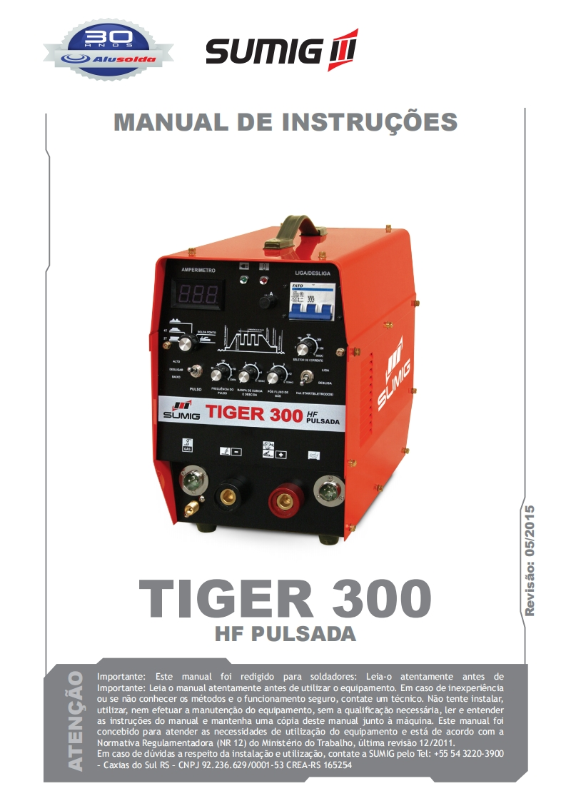 SUMIG_TIGER_300操作手册含电器原理图