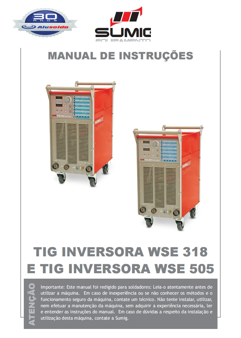 SUMIG_WSE_318_505操作手册含电器原理图