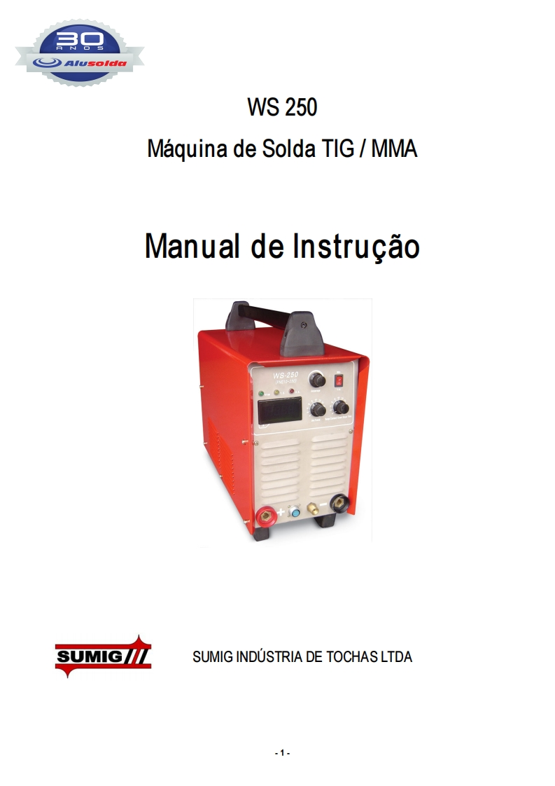 SUMIG_WS_250操作手册含电器原理图