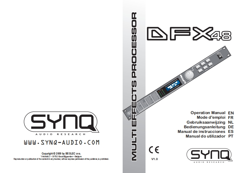 SYNQ_DFX-48_使用说明书手册