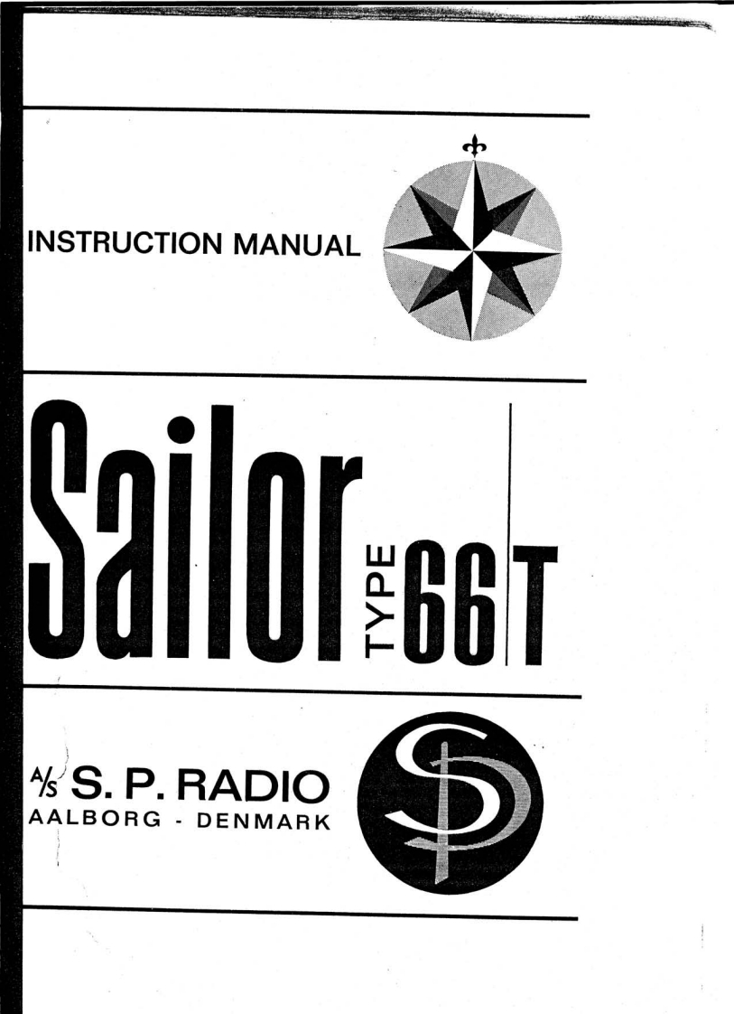 Sailor_66T_(Manual操作说明书手册)