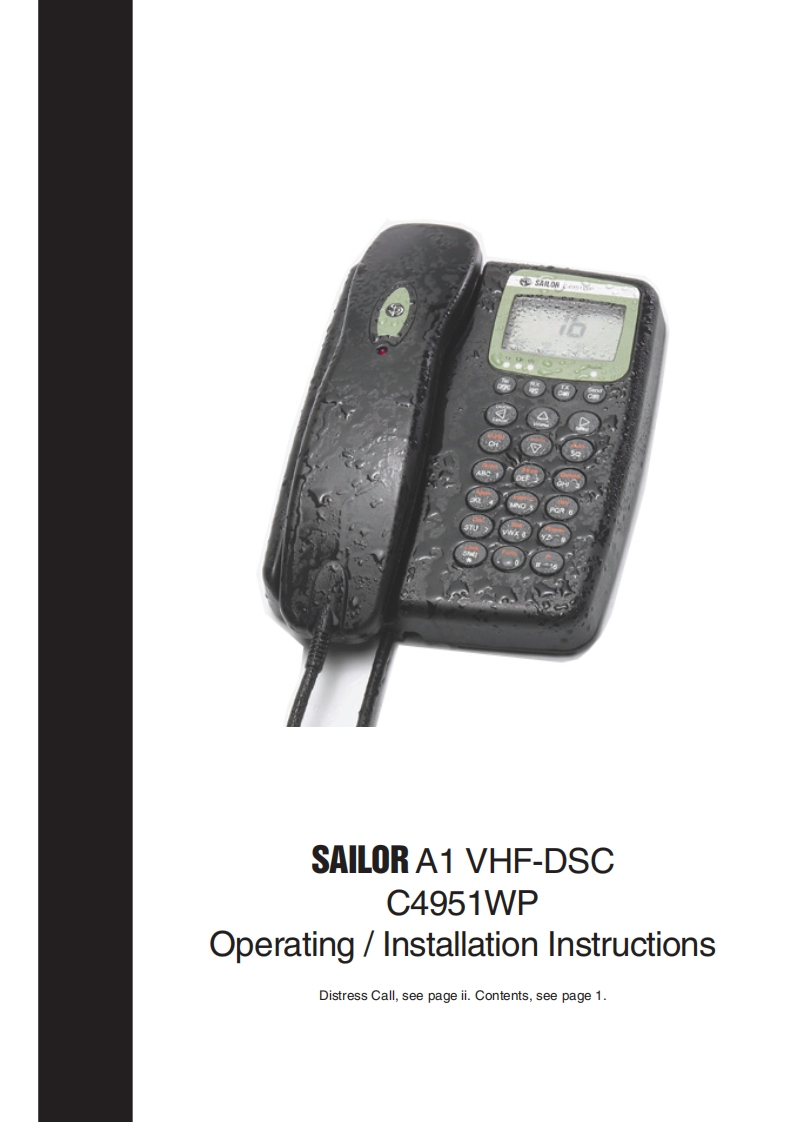 Sailor_A1_DSC_(Manual操作说明书手册)