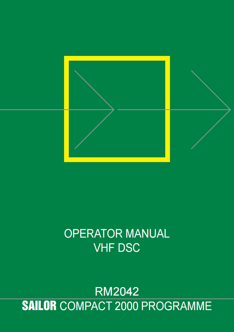 Sailor_RM2042_(Manual操作说明书手册)