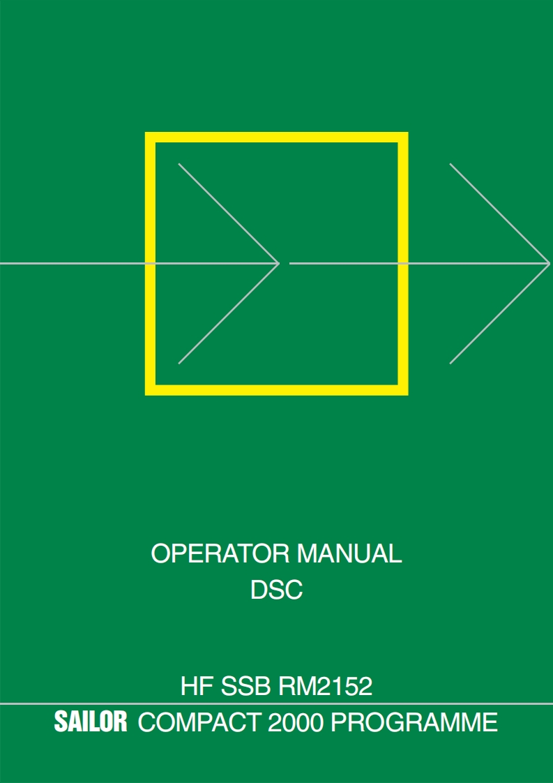 Sailor_RM2152_(Manual操作说明书手册)