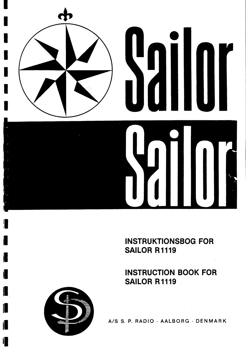 Sailor__R1119_(Manual操作说明书手册)