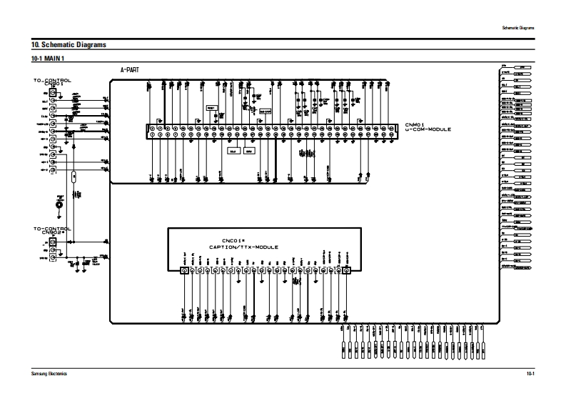 SamsungHcl4715W维修手册电器原理图Diagram