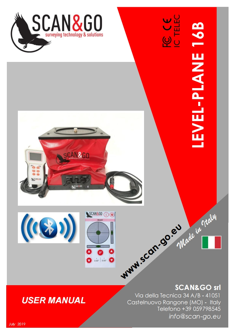 Scan-Go-Level-Plane-Bluetooth-操作说明书手册