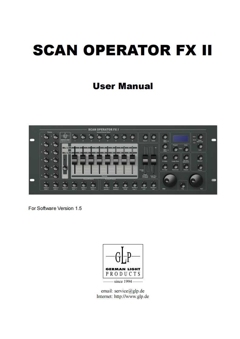 Scan-Operator-FX-II-使用说明书手册-V1.5-English
