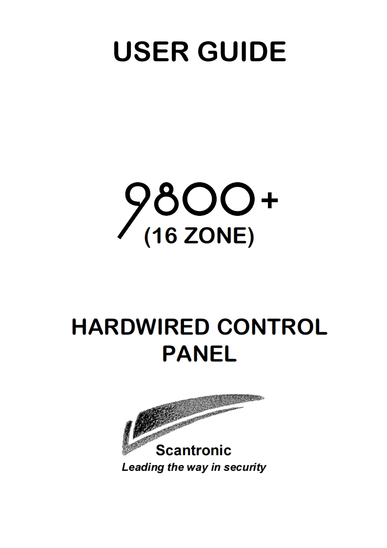 Scantronic-9800-Plus-操作说明书手册