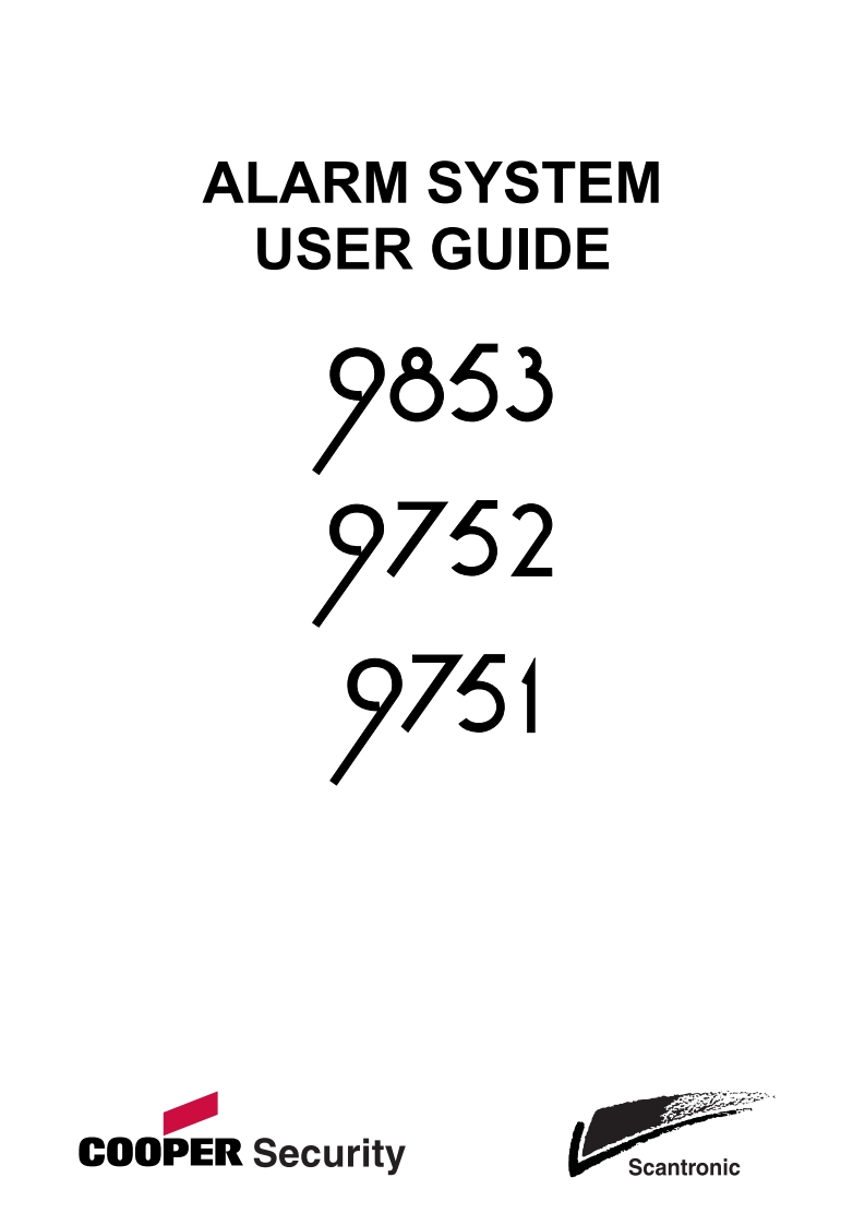 Scantronic-9853-操作说明书手册