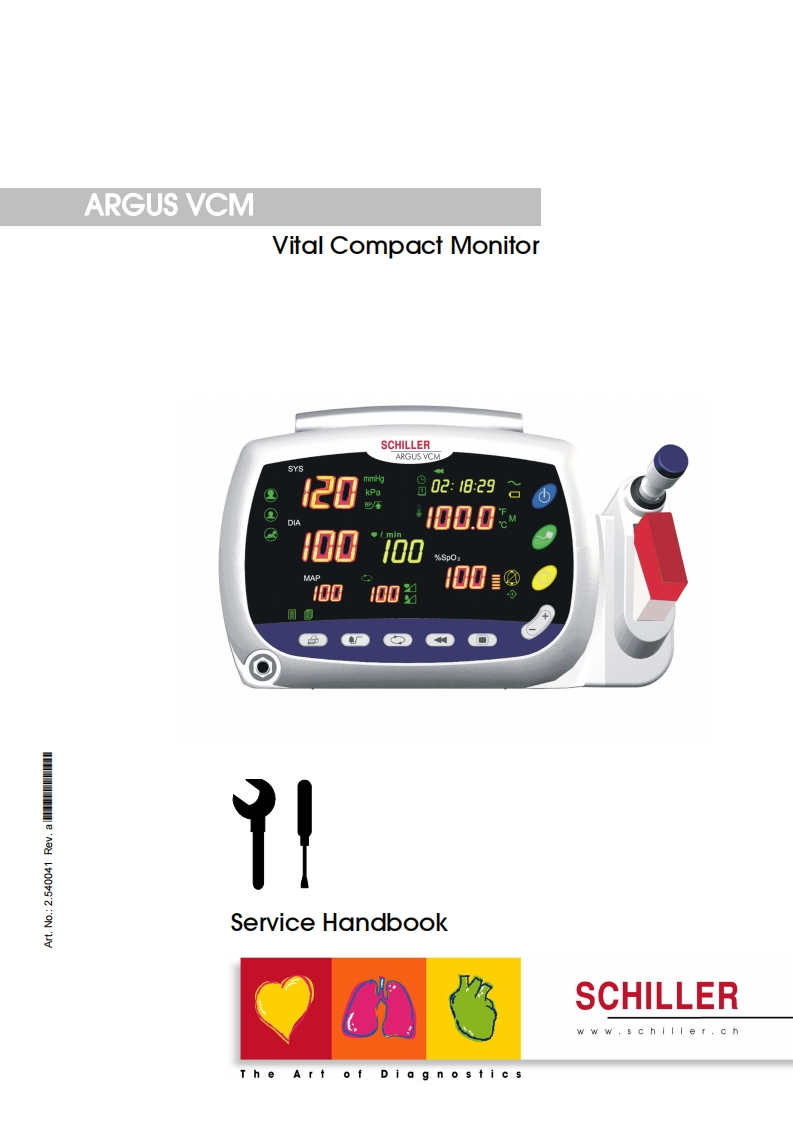 Schiller_Argus_VCM_Service_manual维修参考说明书手册