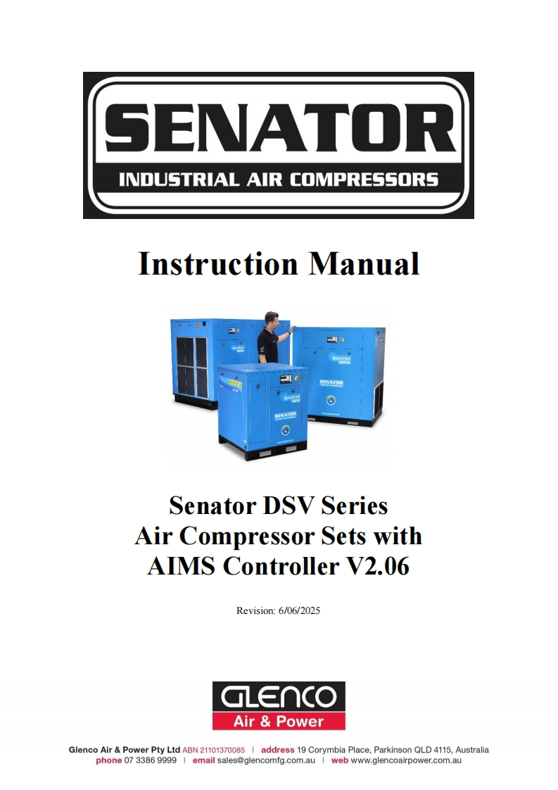 Senator-DSV-Series-with-AIMS-Controller-V2.06-使用说明书手册-250606