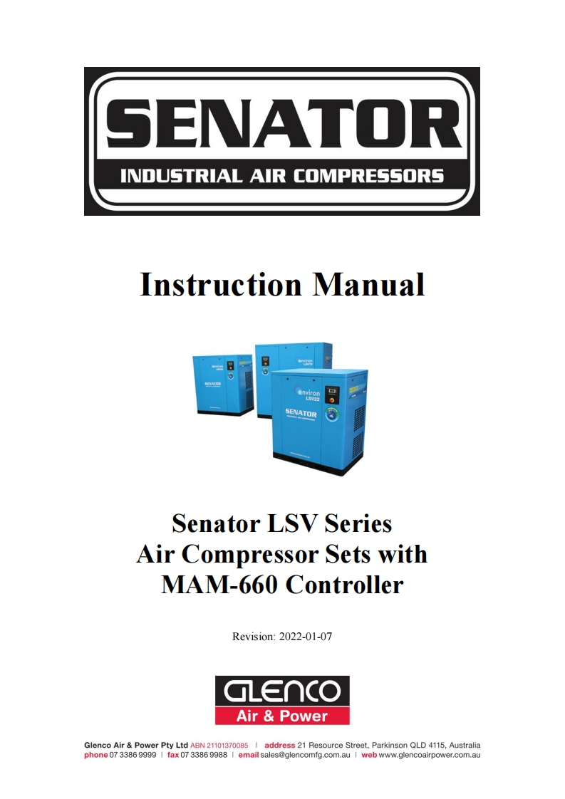 Senator-LSV-Series-with-MAM-660-Controller-使用说明书手册-2022-01-07