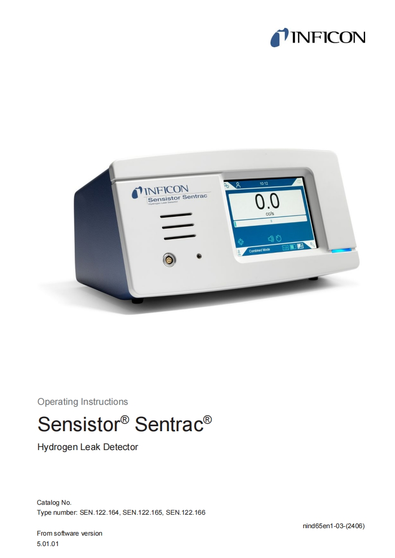 SensistorSentrac调试说明书手册