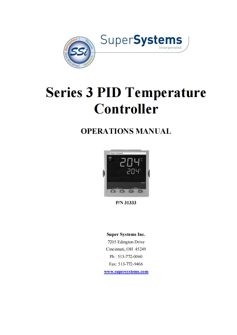 Series_3_操作说明书手册
