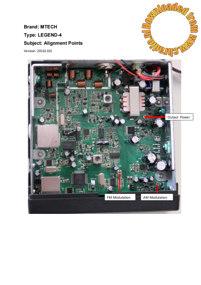 ServiceManual_M-Tech_legend_IV_ENG维修手册含电器原理图