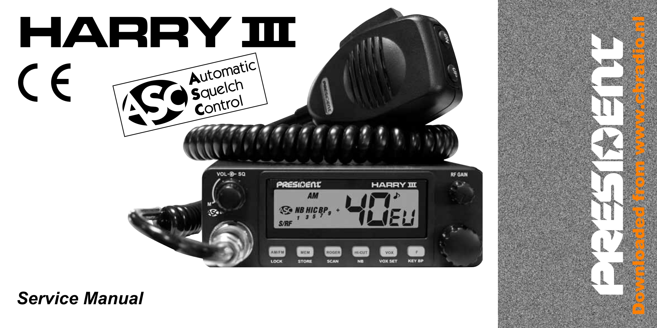 Service_Manual_President_Harry_III_ENG维修手册含电器原理图