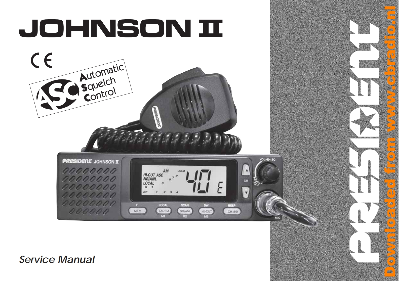 Service_Manual_President_Johnson_II_ENG维修手册含电器原理图