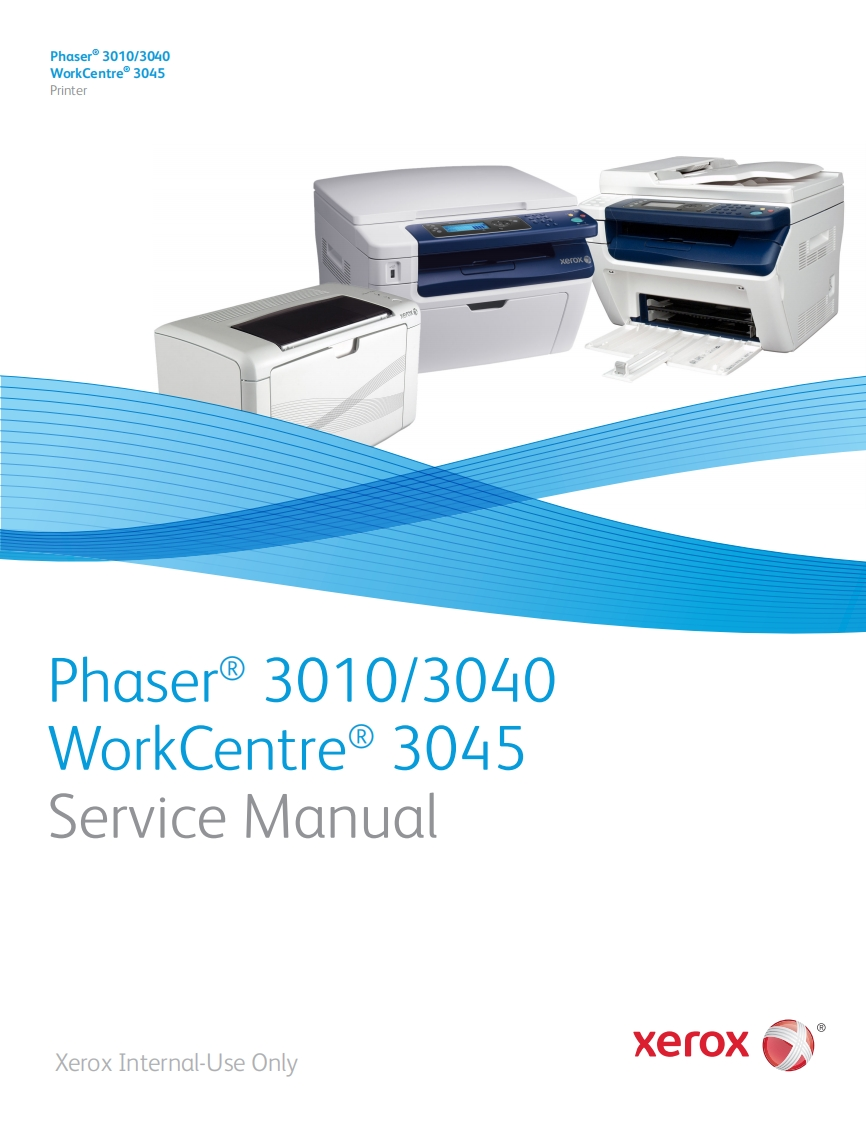 Service_manual_Xerox_3010_3040_3045维修操作说明书手册