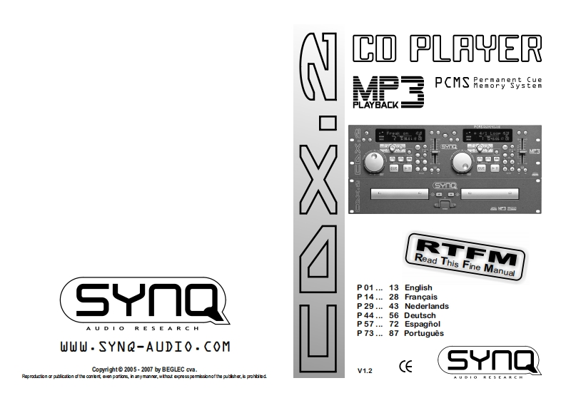Sinq_CDX2_使用说明书手册