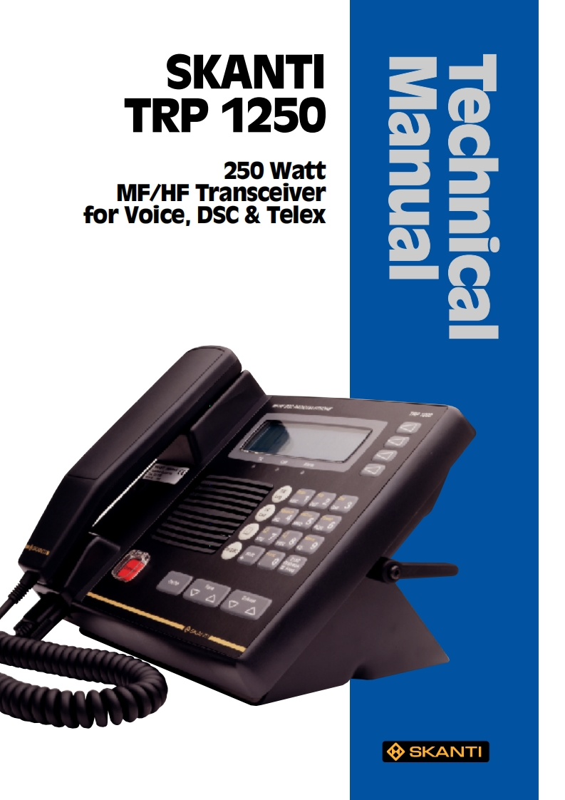 Skanti-TRP1250-Technical-Manual维修维护手册