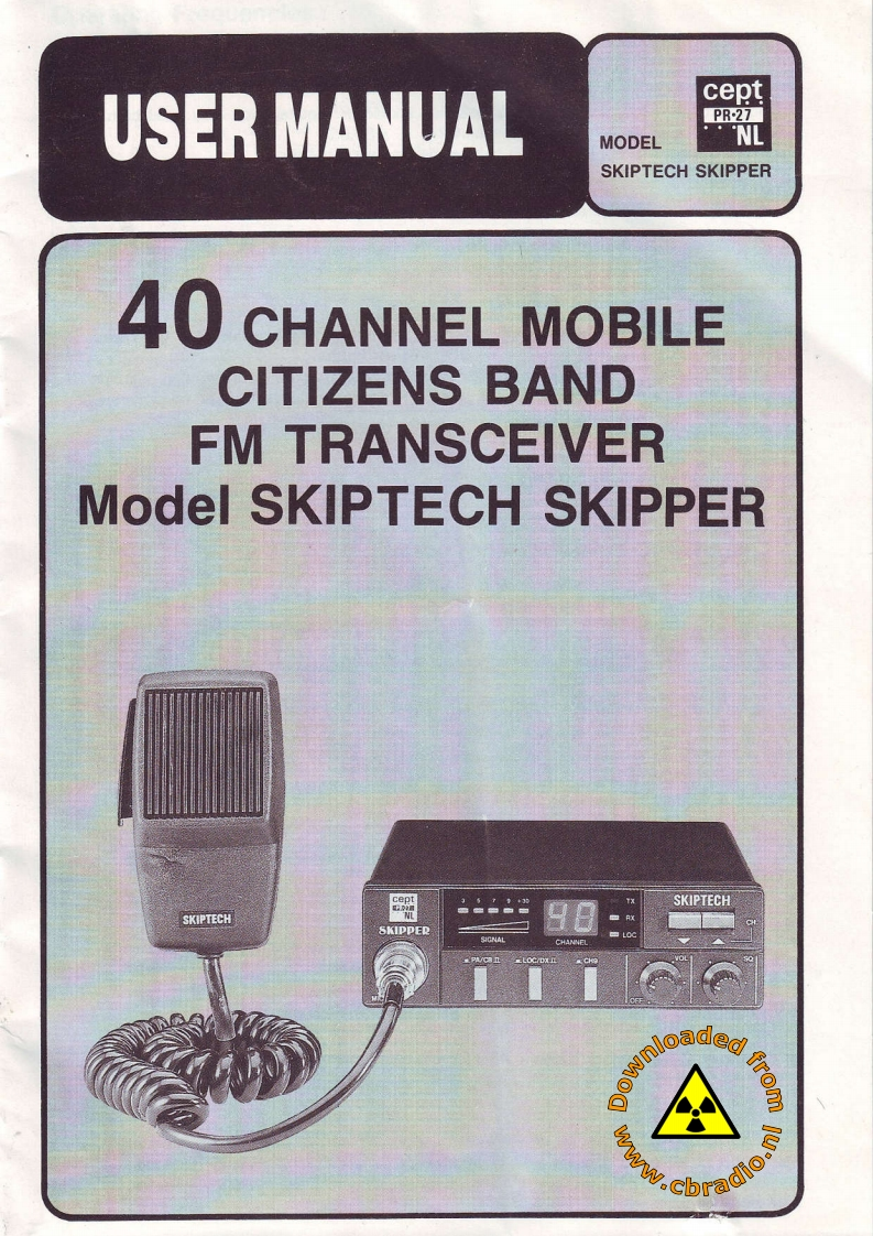 Skiptech_Skipper_ENG操作说明书手册