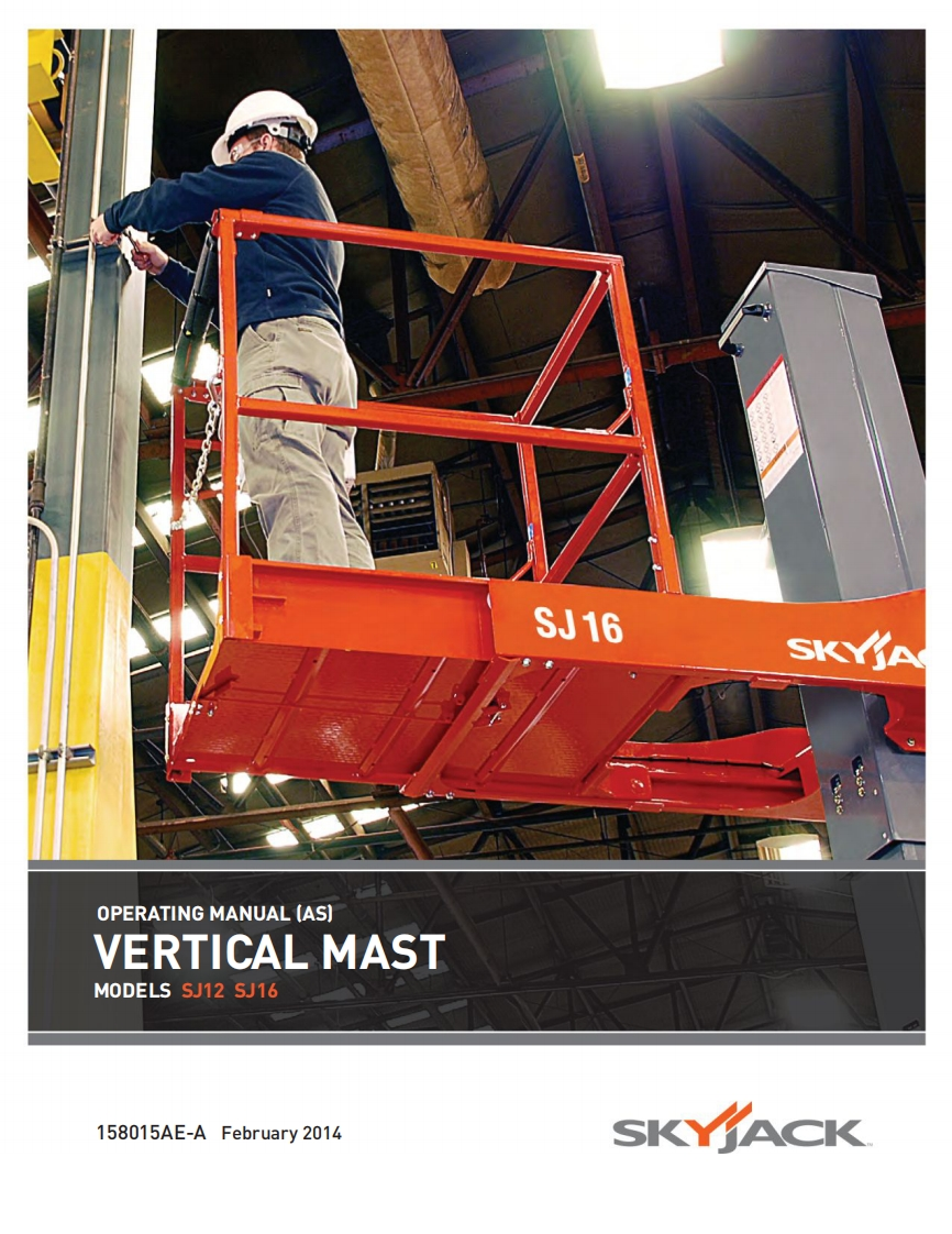 Skyjack-SJ-12-Operators-Manual操作与维护保养说明书手册