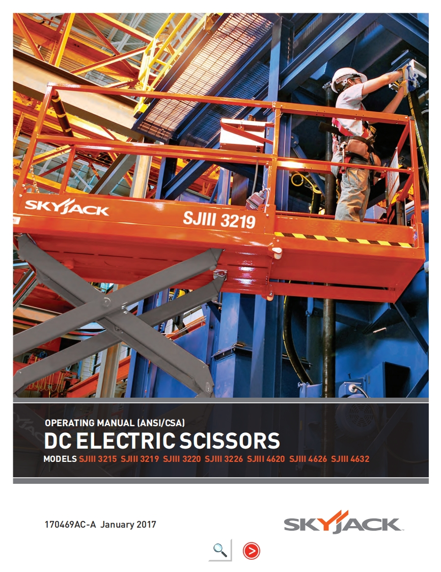 Skyjack-SJ3226_操作说明书手册