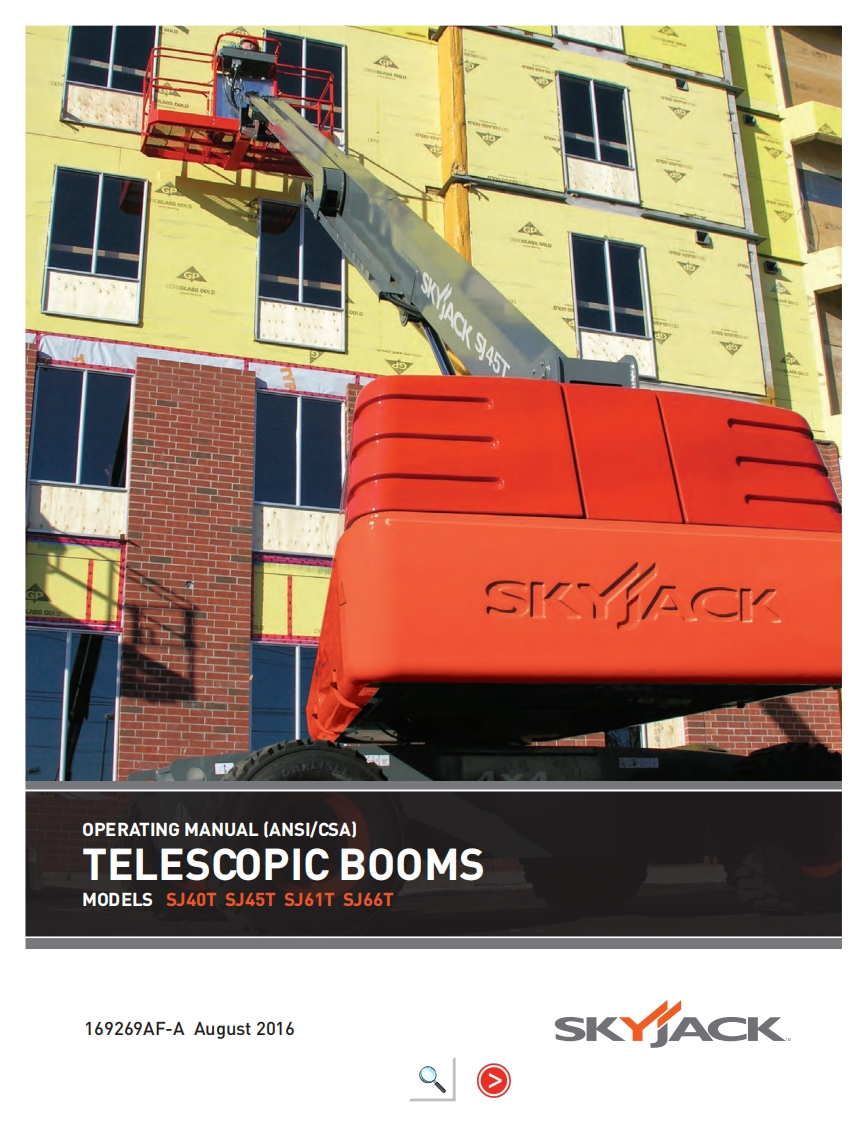Skyjack-SJ61T_操作说明书手册